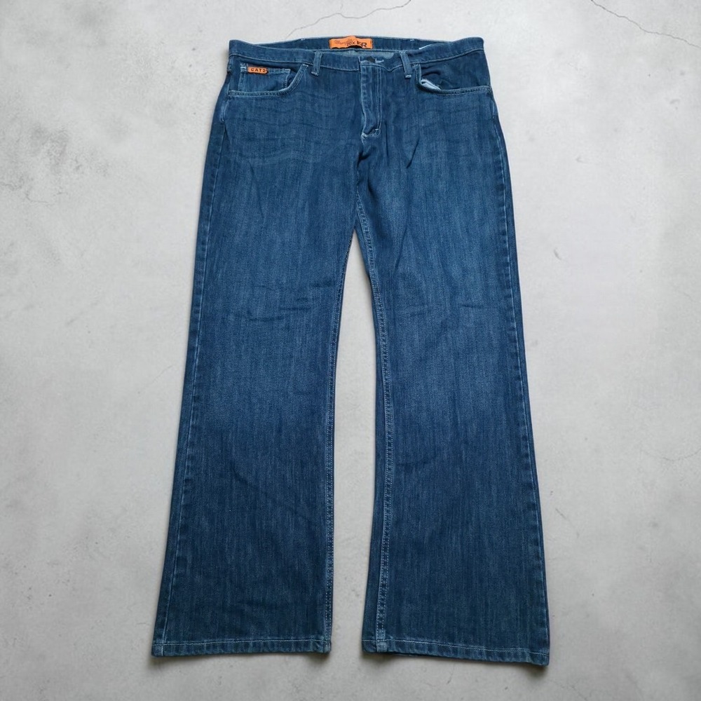 Wrangler 20X FR Flame Resistant Jeans Men's 38 x 32 Blue Denim Workwear FR42MWD